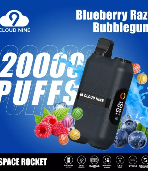 CLOUD NINE D33 20000 Puffs Disposable Vape