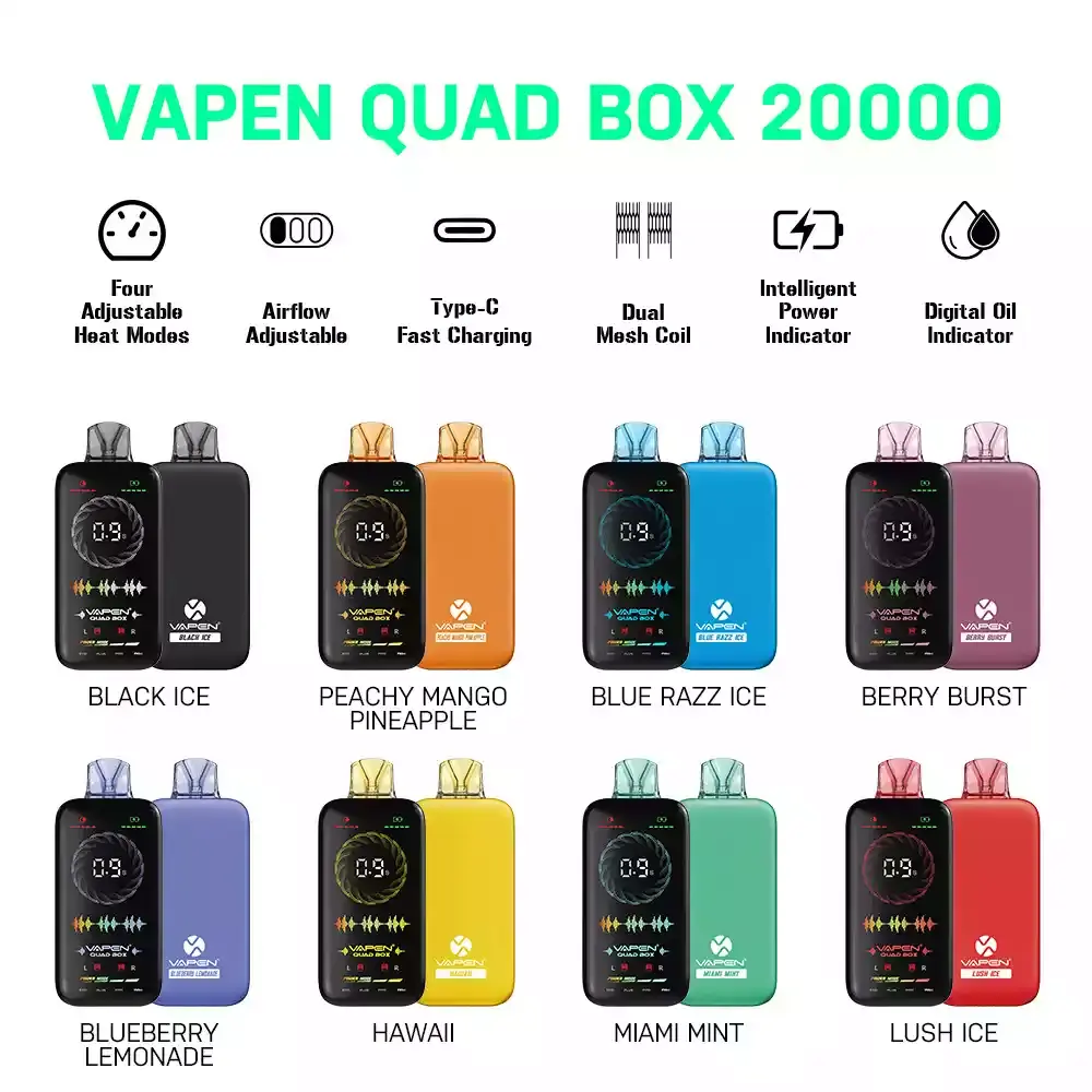 VAPEN QUAD BOX 20000 PUFFS Disposable Vape